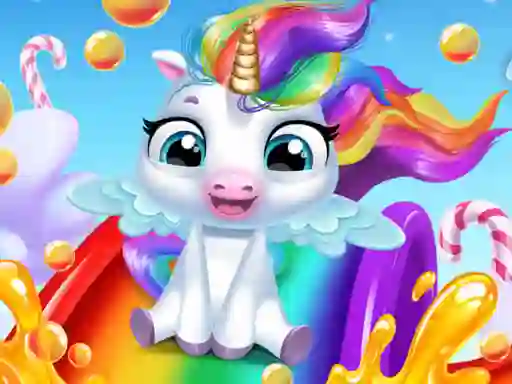 بازی Glitter Unicorn Dress Up Girls آنلاین