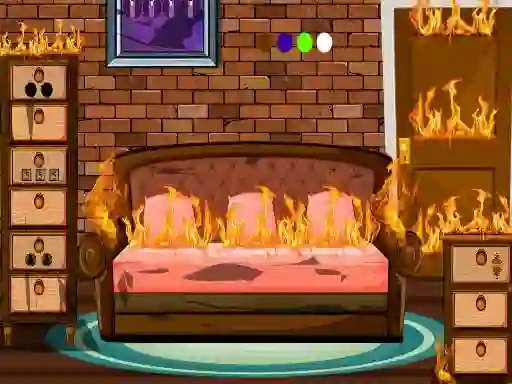 بازی Fired House Escape آنلاین