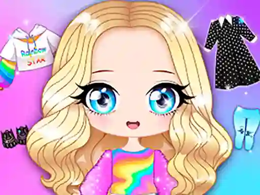 بازی Chibi Beauty Salon Dress Up And Spa آنلاین