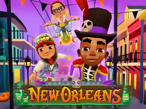 بازی Subway Surfers New Orleans آنلاین