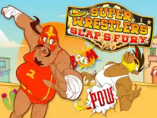 بازی Super Wrestlers : Slaps Fury آنلاین