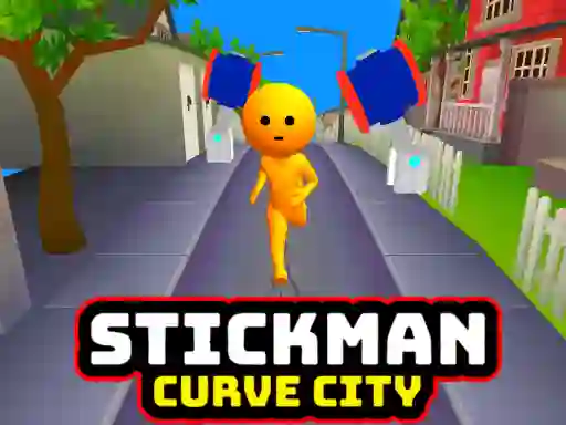 بازی Stickman Curve City آنلاین