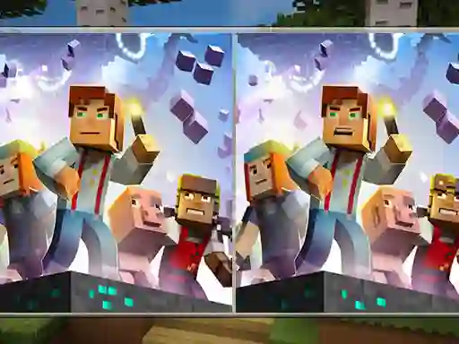 بازی Minecraft Differences آنلاین