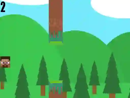 بازی MC Flappy Steve آنلاین