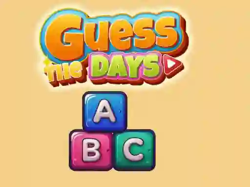 بازی Guess The Days آنلاین