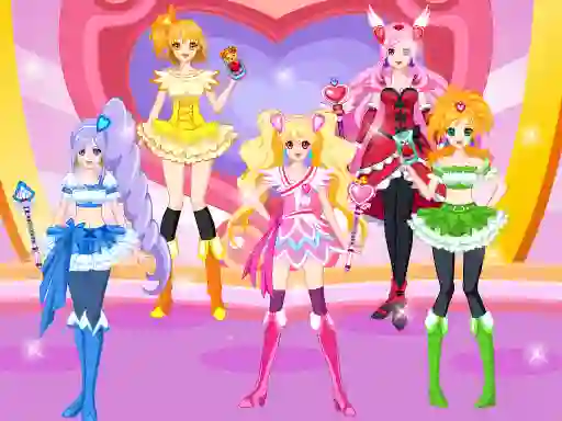 بازی Pretty Cure 4 آنلاین