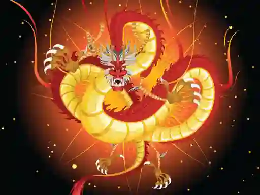بازی Chinese Dragons Coloring آنلاین