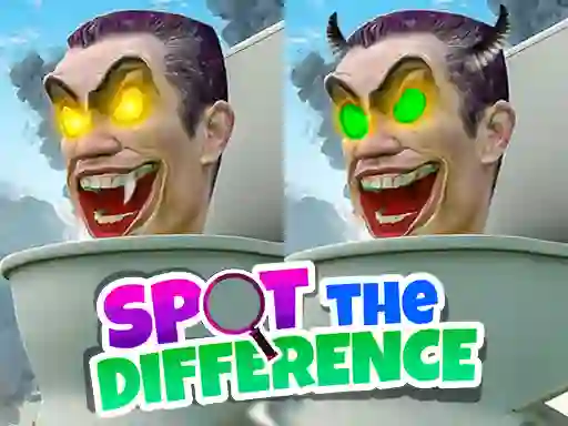 بازی Skibidi Toilet Spot the Difference آنلاین