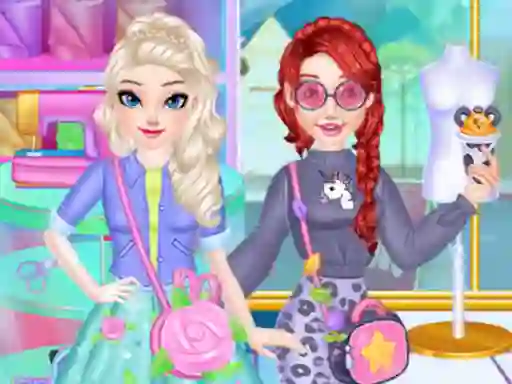 بازی Fashion Princess Sewing Clothes آنلاین