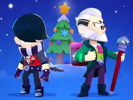 بازی Brawl Stars Christmas Coloring آنلاین