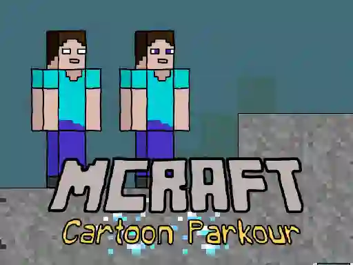 بازی Mcraft Cartoon Parkour آنلاین
