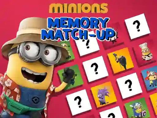بازی Minions Memory Match Up آنلاین