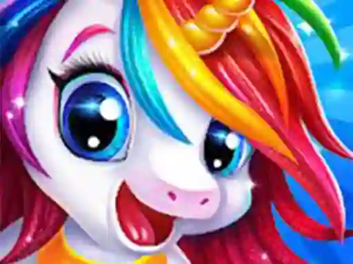بازی Unicorn Make up Girl آنلاین