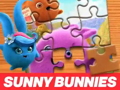 بازی Sunny Bunnies Jigsaw Puzzle آنلاین