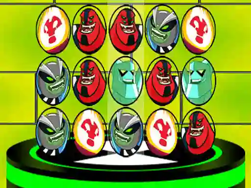 بازی Ben 10 Match 3 Aliens آنلاین