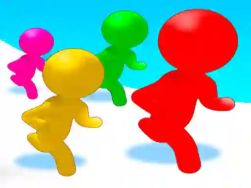 بازی Stickmen Color Run Switch آنلاین