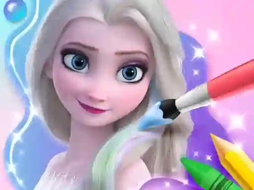 بازی Coloring Book For Elsa آنلاین