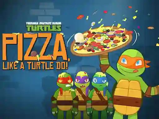 بازی Ninja Turtles: Pizza Like A Turtle Do! آنلاین