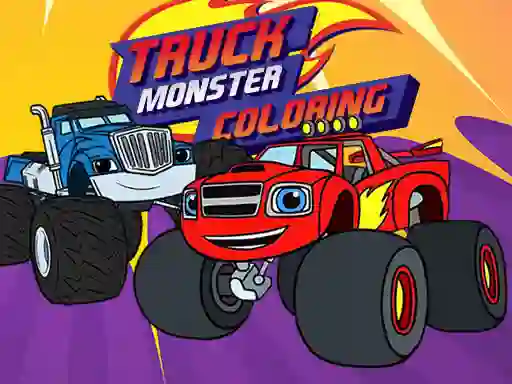 بازی Baze and the monster machines Coloring Book آنلاین