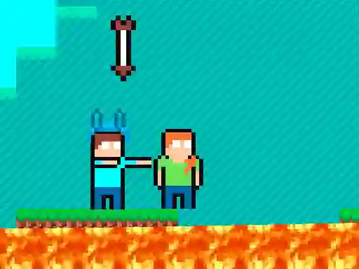 بازی Pixel Battle Upward آنلاین