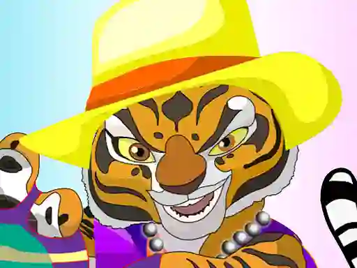بازی Kung Fu Panda Master Tigress آنلاین