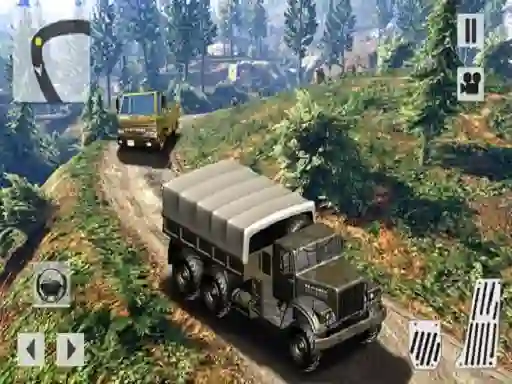 بازی US OffRoad Army Truck Driver آنلاین