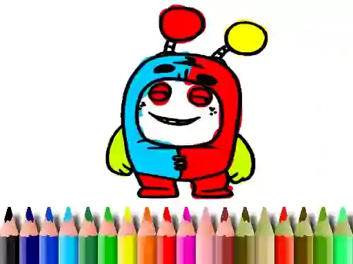 بازی Back to School: OddBods Coloring Book آنلاین