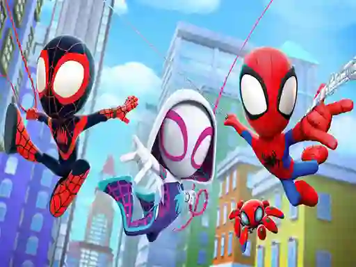 بازی Spidey and his Amazing Friends Swing Into Action! آنلاین