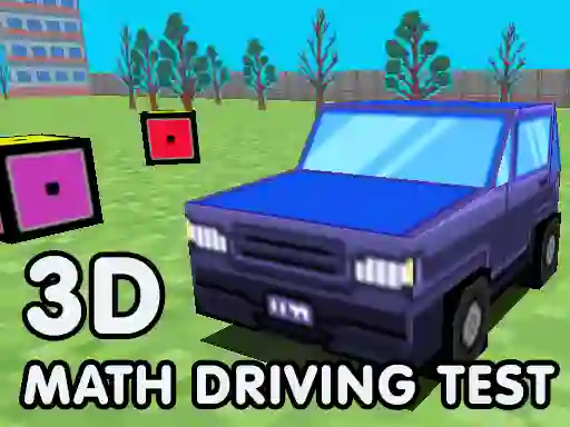 بازی 3D Math Driving Test آنلاین