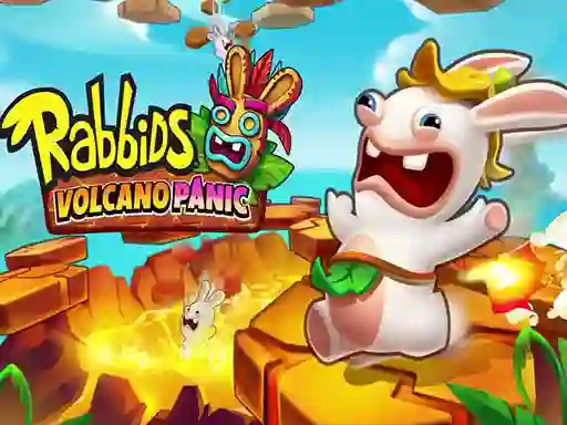 بازی Rabbids Volcano Panic آنلاین