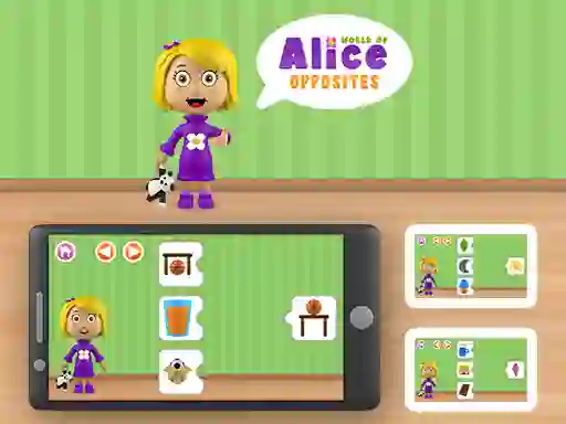 بازی World of Alice Opposites آنلاین