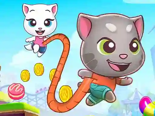 بازی Tom & Angela Jump آنلاین