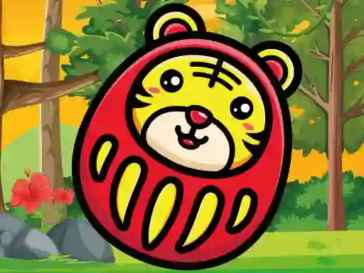 بازی Daruma Tiger Run آنلاین