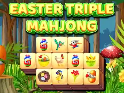 بازی Easter Triple Mahjong آنلاین