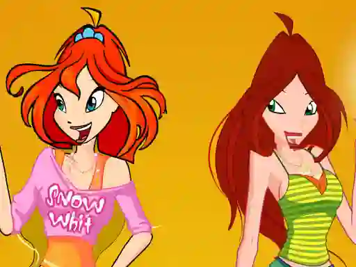 بازی Bloom and Flora Dress Up آنلاین