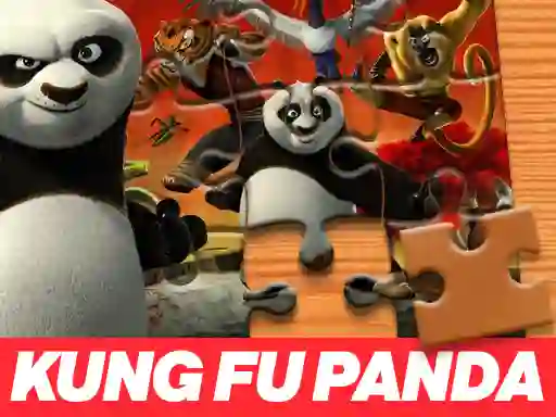 بازی Kung Fu Panda Jigsaw Puzzle آنلاین