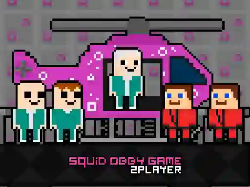 بازی Squid Obby Game 2Player آنلاین