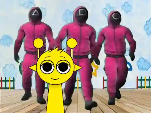 بازی Sprunki in Squid Game Chamber آنلاین