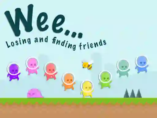 بازی Weee Losing and finding friends آنلاین