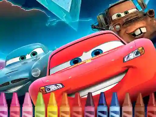 بازی McQueen Coloring آنلاین