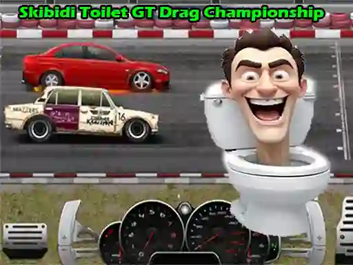 بازی Skibidi Toilet GT Drag Championship آنلاین