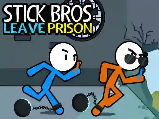 بازی Stick Bros Leave Prison آنلاین