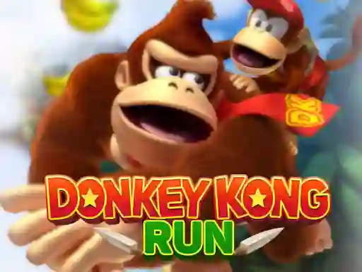 بازی Donkey Kong Run آنلاین