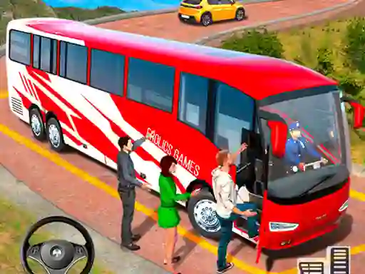 بازی Modern Bus Simulator New Parking Games آنلاین