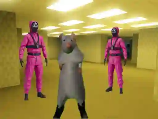 بازی Ratomilton at Squid Game Backrooms آنلاین