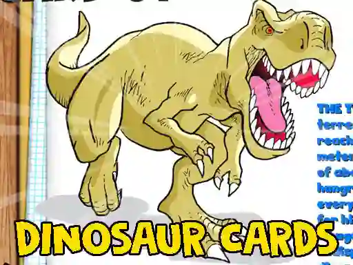 بازی Dinosaur Cards آنلاین