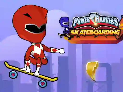 بازی Power Rangers Skateboading آنلاین