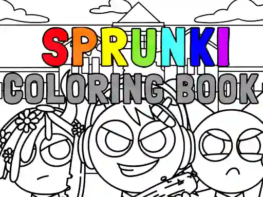 بازی Sprunki Coloring Book آنلاین