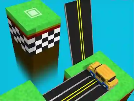بازی Blocky Taxy ZigZag آنلاین
