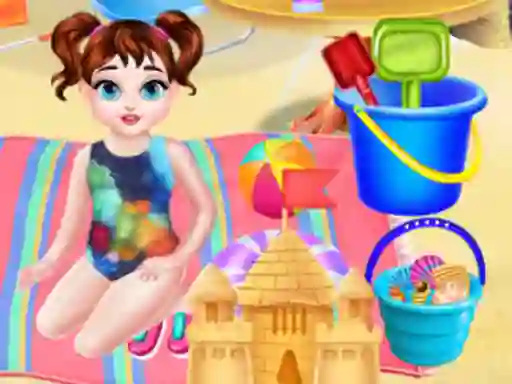 بازی Baby Taylor At Beach آنلاین